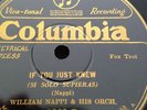 WILLIAM NAPPI BOB MILLER 78rpm If You Just Knew / Shine On Harvest Moon