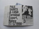 PALE SAINTS + LUSH - Live Nancy, France 1990 - RARE TAPE - 4AD - INDIE SHOEGAZE