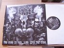 NAPALM DEATH,THE CODE IS RED lp black vinyl m(-)/m(-) POSTERCOVER century media
