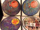 4  Disney Picture Disc Records Small World Main Street Parade Electrical Water