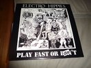 ELECTRO-HIPPIES Play Fast Or Die lp  ORIGINAL PRESS Earache Carcass Morbid Angel