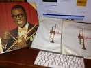 MUSICAL AUTOBIOGRAPHY OF LOUIS ARMSTRONG - BOX 4 LP BOOKLET 12 PAGES 1957 VG++