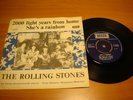 Rare Rolling Stones Danish PS 2000 Light years from home / She's a Rainbow