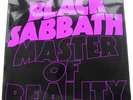 SCARCE BLACK SABBATH MASTER OF REALITY 1976 NEMS pressing with poster.