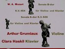 Mozart Sonatas - Grumiaux, Haskil - early 1956 Philips minigroove edition