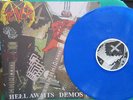 SLAYER HELL AWAITS DEMOS 1984 LP BLUE WAX 330 OF 500 IRON MAIDEN king diamond
