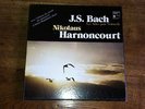 BACH 6 suites for solo cello HARNONCOURT . Harmonia Mundi  HM 381-83  nm
