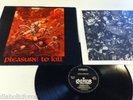 KREATOR pleasure to kill LP `86 DESTRUCTION MEGADETH SODOM METALLICA SLAYER KBD