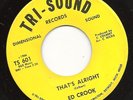 NORTHERN SOUL Ed Crook - That's Allright LISTEN