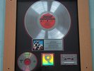 The Rolling Stones - Through the past darkly - Certified RIAA Platin Sales Award