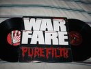 WARFARE Pure Filth 2XLP Vinyl Banzai Records Canada 1984 RARE Speed Metal