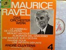 CLUYTENS RAVEL Orchestral Works 4 - COLUMBIA First Stereo Press STC 80765