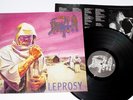 DEATH -Leprosy LP 2001CM ltd. Black Vinyl ..obituary gorguts deicide suffocation