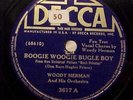 ANDREWS SISTERS-bOOGie wOOGie BuGLE BOY Cvr:WOODY HERMAN Band  Decca 78