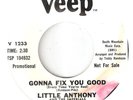 NORTHERN SOUL   LITTLE ANTHONY & THE IMPERIALS   GONNA FIX YOU GOOD  VEEP  PROMO