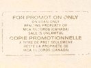 U2 -October- MCA CANADA PROMO LP  Canadian  NOT WEA   #ISL-9680