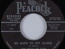 Beat Ballad Gospel 45 BELLS OF ZION So Hard To Get Along PEACOCK VG++ HEAR