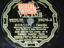 JEAN SABLON - Bonsoir - 78 tours / rpm Victor Brésil  rare 