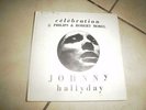 TRES RARE DISQUE 45T HALLYDAY CELEBRATION PHILIPS MOREL BIEM EP LIVRET 26 PAGES