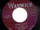 RARE R & B  MOD  POPCORN DEAN BARLOW COME BACK WARWICK