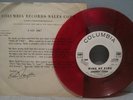 JOHNNY CASH RING OF FIRE ORIG COLUMBIA RED VINYL 45 PROMO