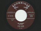 Dave Gates & The Accents 'Jo-Baby' & 'Lovin' At Night' 1958 Robbins 45 VG++