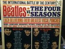 the Beatles vs the Four Seasons orig Vee Jay Records with Authentic Poster RARE