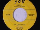 EDDIE BOYD: Five Long Years 45 rare Blues & R&B