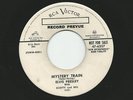 RARE Elvis Presley 'Mystery Train' 1955 PR0M0 Record Prevue RCA 45 VG+