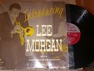 'INTRODUCING LEE MORGAN WITH HANK MOBLEY QUARTET' RARE 1950s UK LONDON JAZZ LP