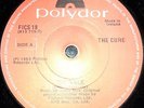 GOTH - THE CURE -  IRISH PRESS 45 - WALK - POLYDOR 1983  NEAR MINT