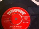 DANNY DAVIS/TALKIN' IN MY SLEEP/LULLABY OF LOVE 1960  PARLOPHONE R 4796  N/ MINT