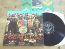 THE BEATLES - SGT. PEPPER LP UK Rare ONE EMI BOX Silver / Black + Cut Out NICE