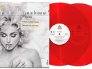 MADONNA: Fever LP MAVERICK RECORDS PROA6074 US 1992 2XLP RED VINYL VG++