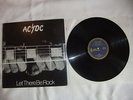 AC/DC Let There Be Rock BLUE LABEL  RARE AUSTRALIAN PRESSING