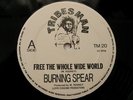 BURNING SPEAR Free The Whole Wide World/Jah No Dead TRIBESMAN 12