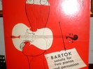 BELA BARTOK SONATA FOR 2 PIANOS & PERCUSSION DIAL 1 LP DAVID STONE MARTIN COVER