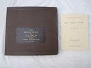 The Organ Music of J.S.BACH Albert Schweitzer.Vol 2 78rpm antique record box set