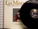 LES MISERABLES Original Broadway Soundtrack (1987) Vinyl 2 LP Set VG++ (EX)