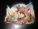IRON MAIDEN  - THE TROOPER VERY RARE CUT TO SHAPE PICTURE DISC VINYL 1983