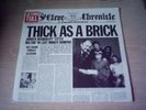 JETHRO TULL Thick As A Brick(newspaper sleeve) VINYL LP