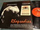 STOKOWSKI RCA Living Stereo 1961 LP RHAPSODIES 2s/6s SD / TAS LSC-2471