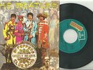 THE BEATLES Sergeant Pepper´s Lonely Hearts SPAIN PROMO RARE 7”