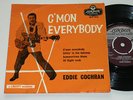 Very rare Eddie Cochran EP UK C'mon Everybody RE-U 1214