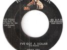 RARE ROCKABILLY   JIMMY DELL    I'VE GOT A DOLLAR     RCA VICTOR