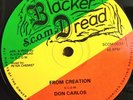DON CARLOS - FROM CREATION / DUBS - original Blacker Dread 12