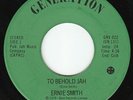 Ernie Smith - To Behold Jah - ROOTS THRILLER
