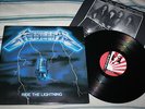 METALLICA Ride the Lightning LP Vinyl Banzai Records Canada 1984 RARE