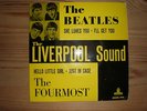 THE LIVERPOOL SOUND , THE BEATLES / THE FOURMOST  RARE DANISH  EP.