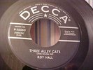 Roy Hall - 1956 ROCKABILLY - Three Alley Cats - Decca 30060 - SOUNDS GREAT